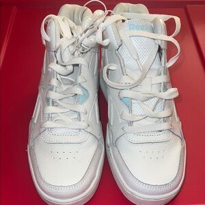 Reebok White Sneakers High-Top Style